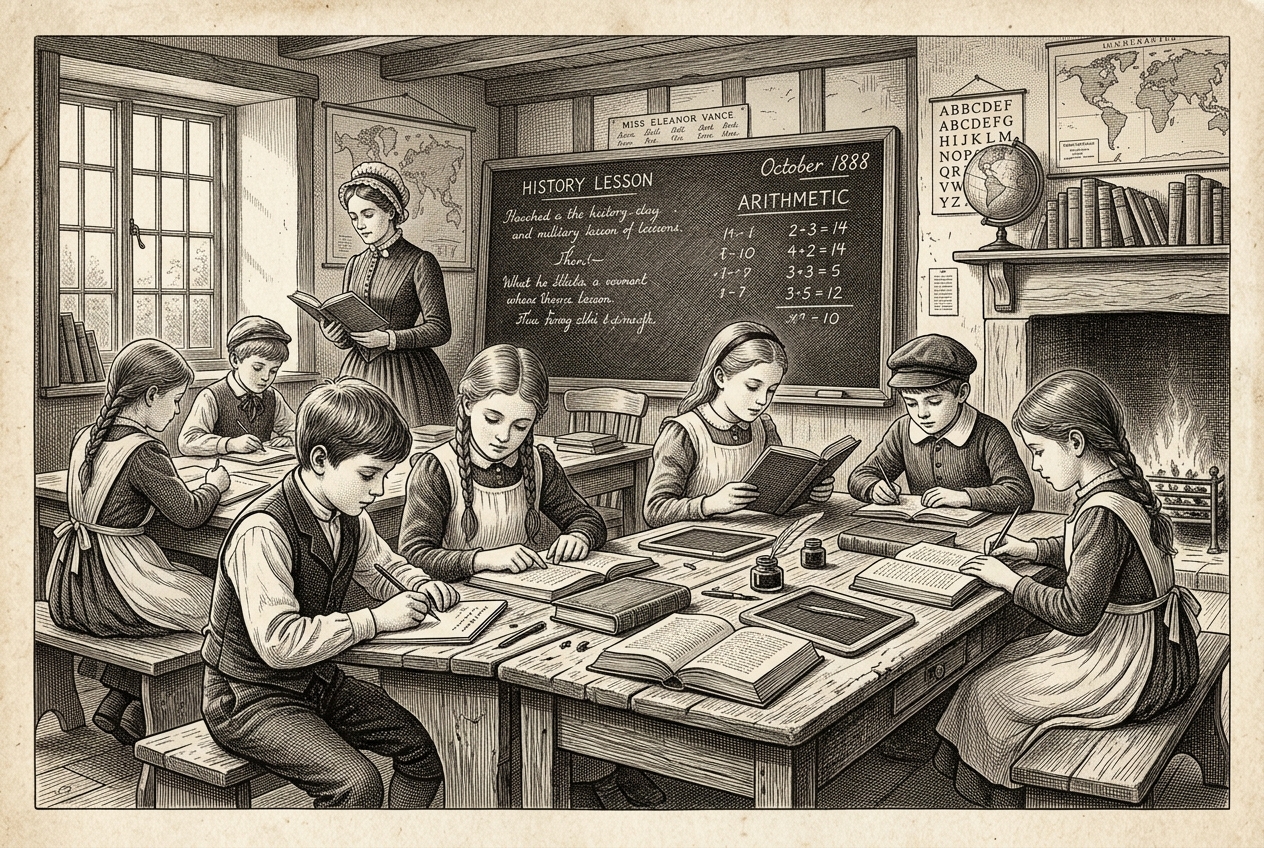 Classmates in School