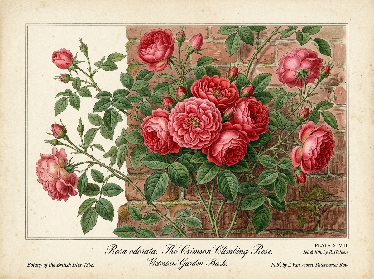 Botanical Climbing Rose