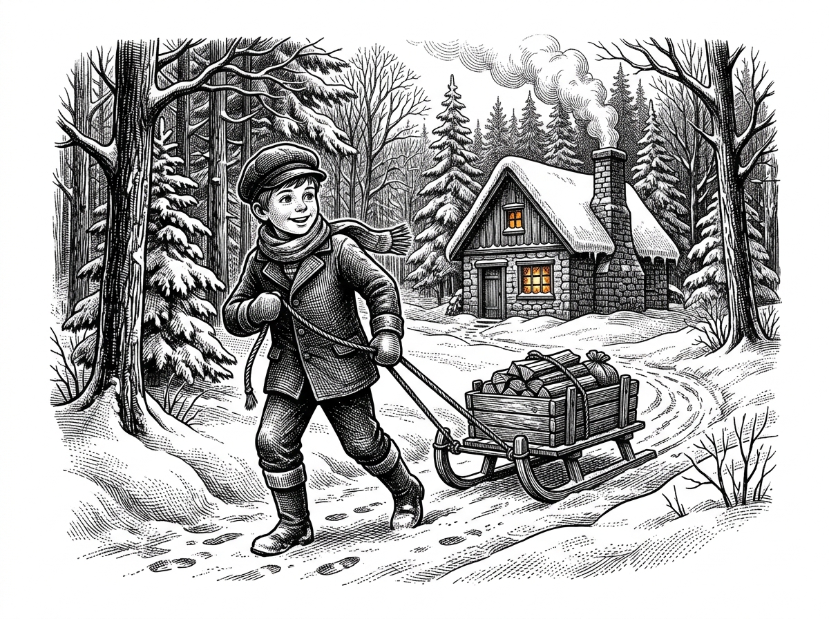 Grade 2 Lesson 5: Boy with Sled and Hearth