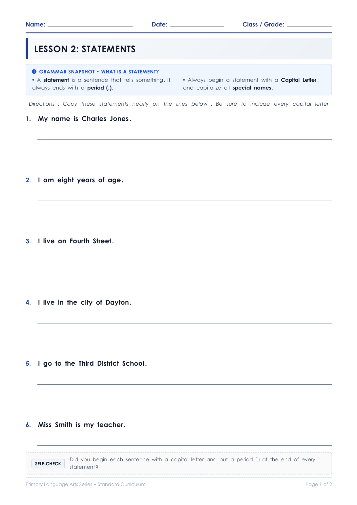 Lesson 2 Student Worksheet Preview