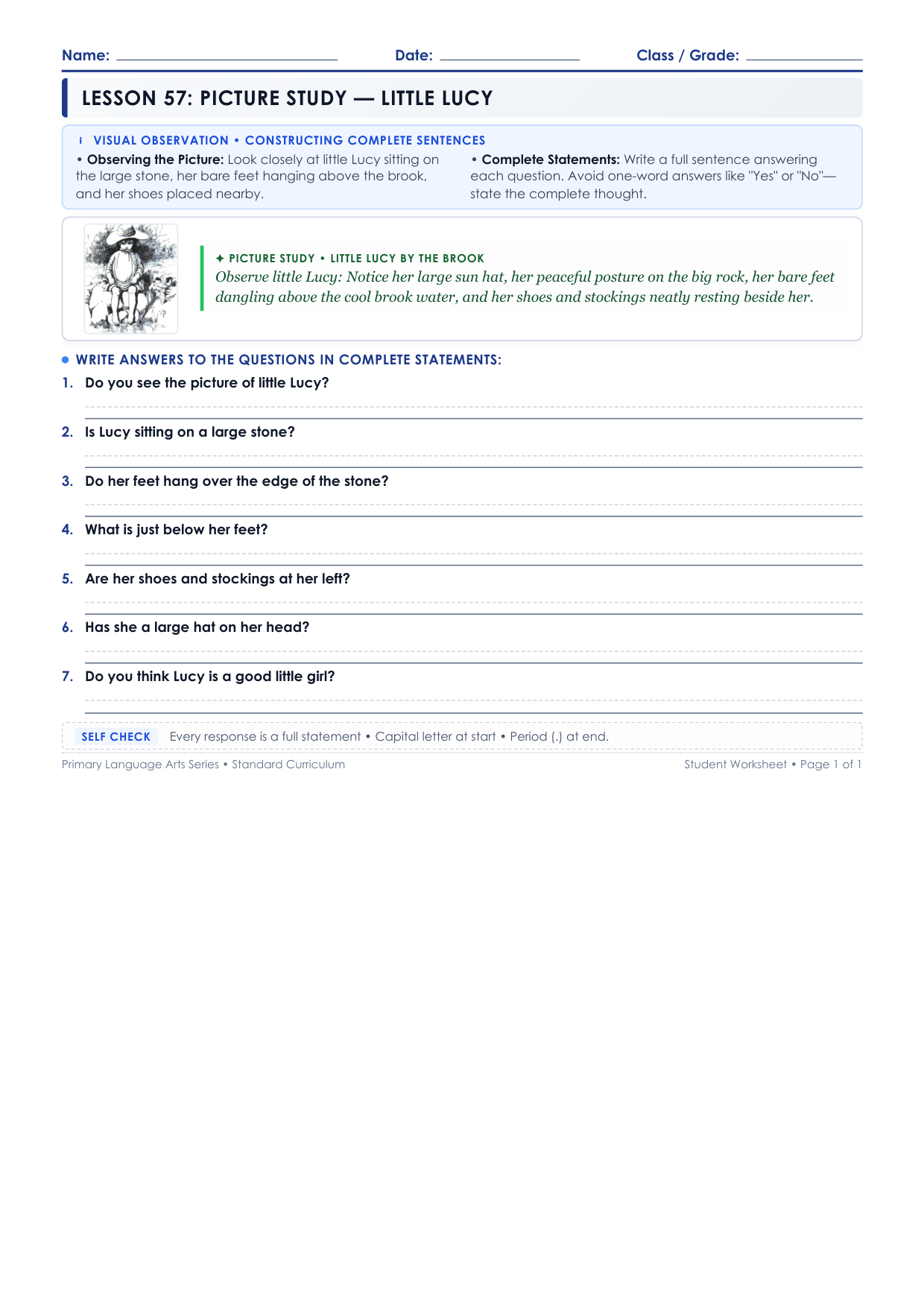 Lesson 57 Student Worksheet Preview